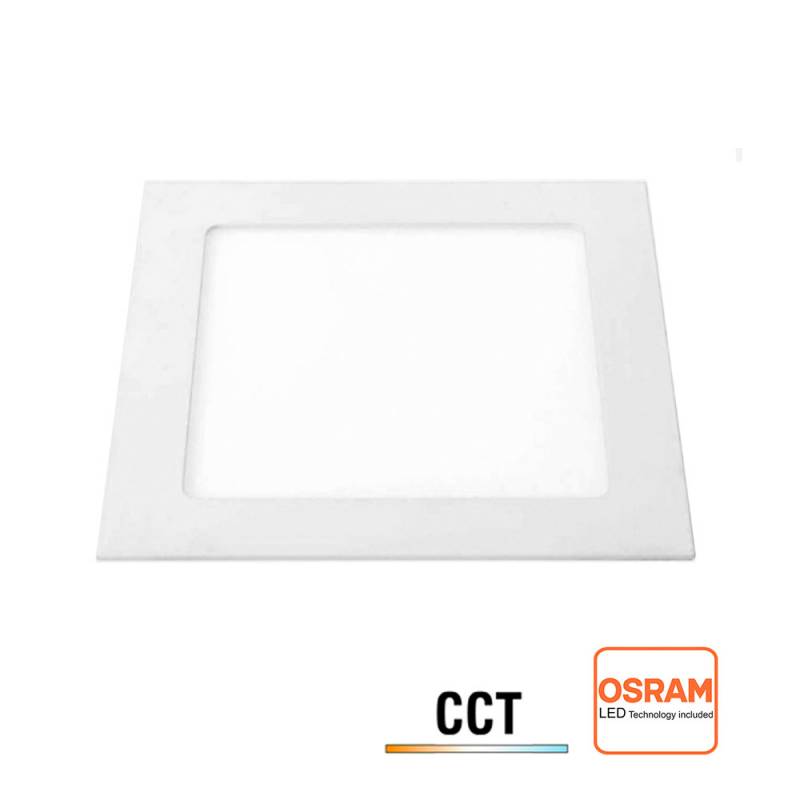 Downlight Led 24W, blanco, OSRAM Chip, CCT ajustable, UGR17, 3000-4000-6000K - XauenBatt Iluminación