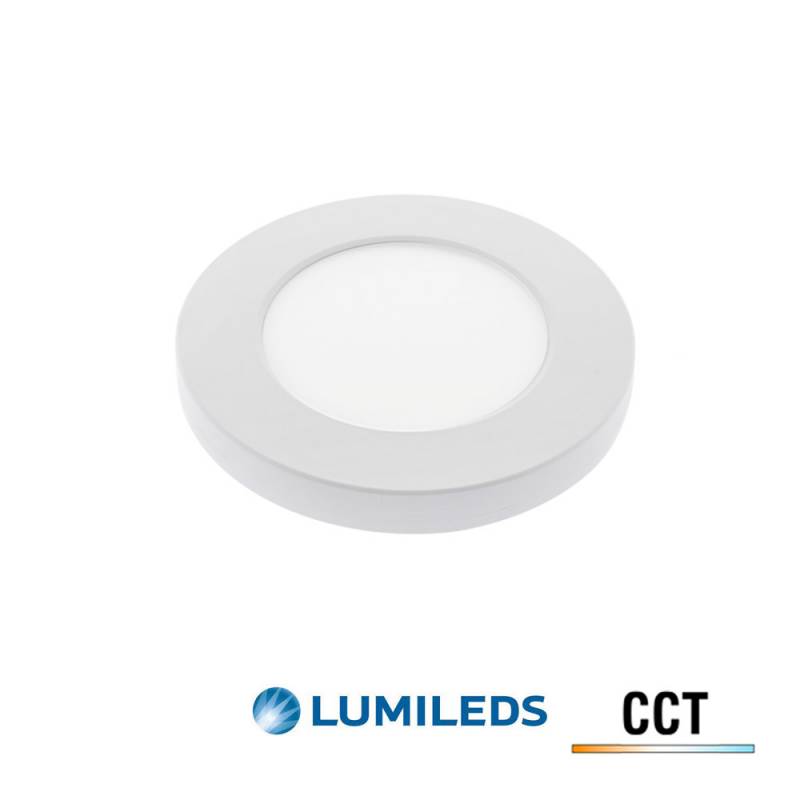 Downlight / Plafón Led BOL, 9W, LUMILED Chip, CCT ajustable, 3000-4000-6000K - XauenBatt Iluminación