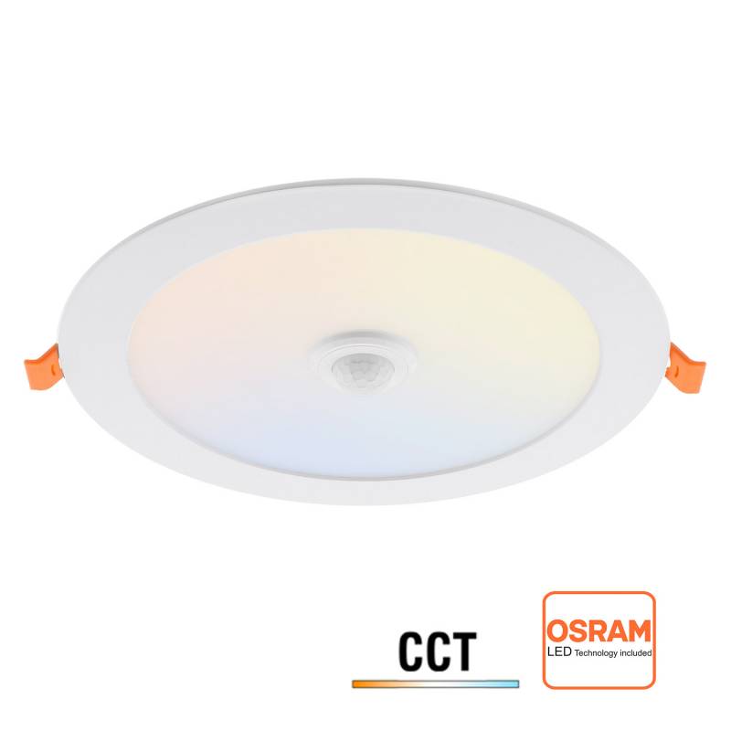 Downlight Led, 24W-22W-20W-18W, Sensor movimiento, 4CCT, 3000-4000-6000K - XauenBatt Iluminación