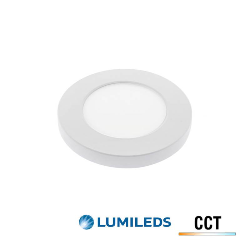 Downlight / Plafón Led BOL, 6W, LUMILED Chip, CCT ajustable, 3000-4000-6000K - XauenBatt Iluminación