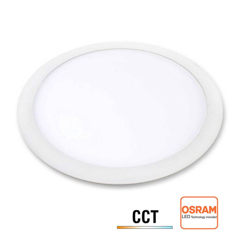 Downlight Led KRAMFOR 26W, OSRAM Chip, CCT ajustable, 3000-4000-6000K - XauenBatt Iluminación