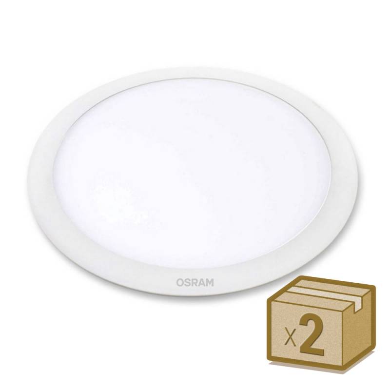 Pack 2 x Downlight Led KRAMFOR 26W, OSRAM Chip, CCT ajustable, 3000-4000-6000K - XauenBatt Iluminación