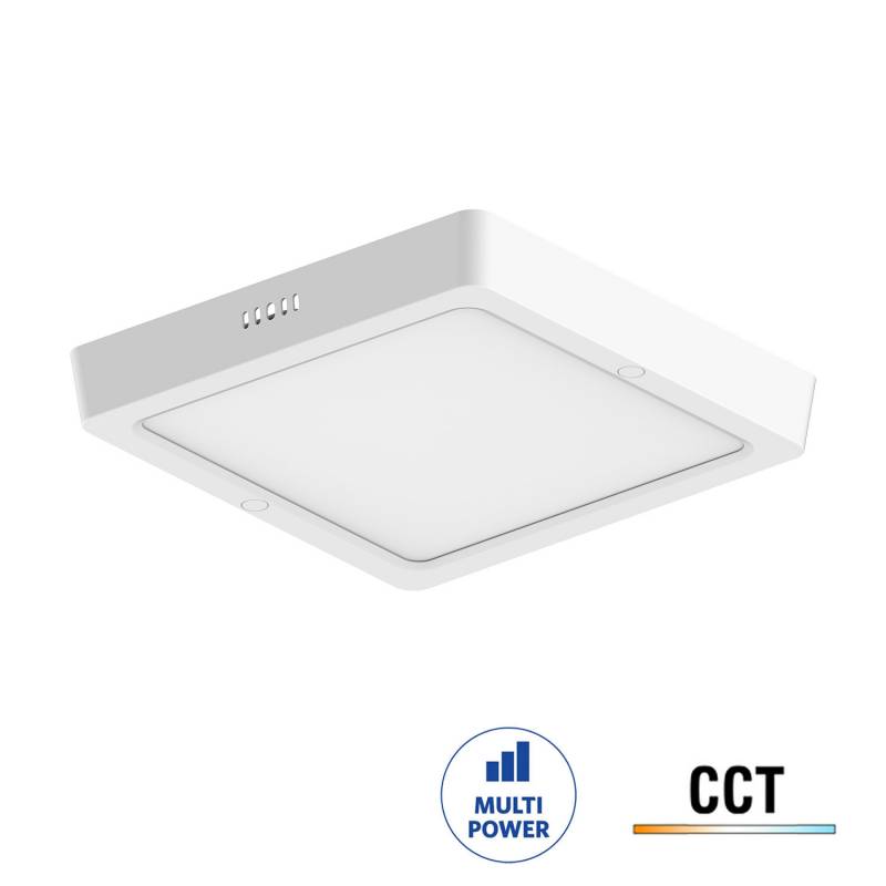 Plafón MARAK 18W, CCT y potencia ajustable, 3000-4000-6000K - XauenBatt Iluminación