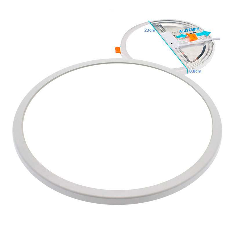 Downlight / Plafón Led KRAMFOR EPISTAR 20W Ajustable, Blanco cálido - XauenBatt Iluminación