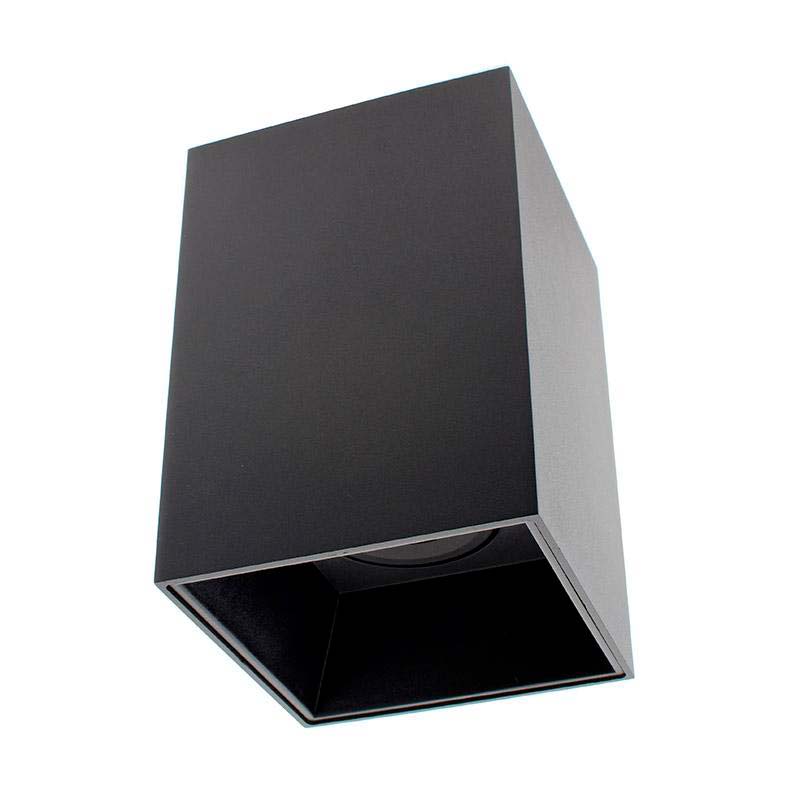 PROLUX Housing Square 110, negro - XauenBatt Iluminación