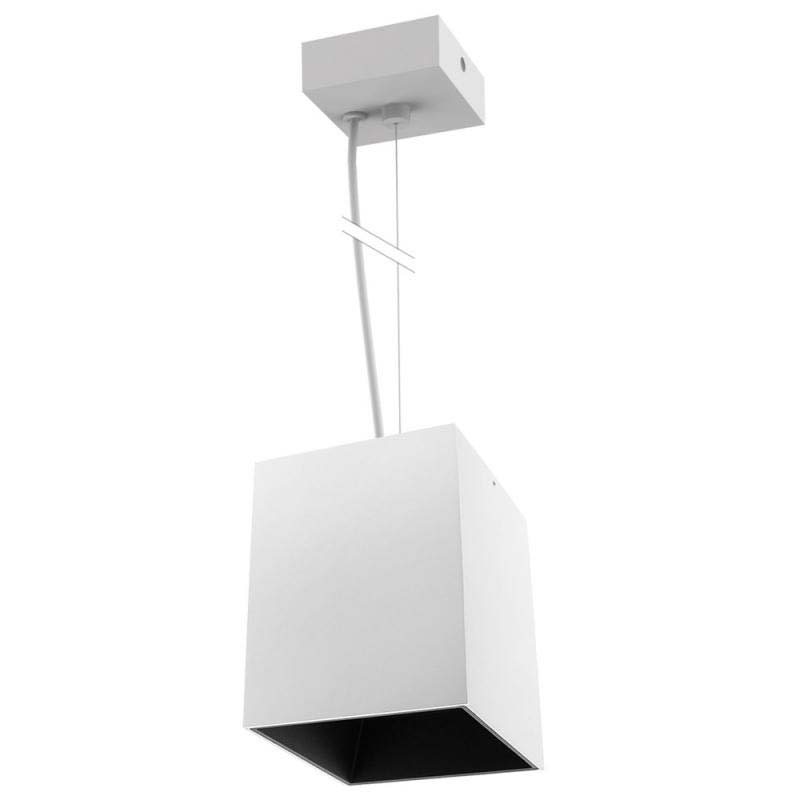 Lámpara de techo blanca PROLUX Suspend Housing Square 110 - XauenBatt Iluminación