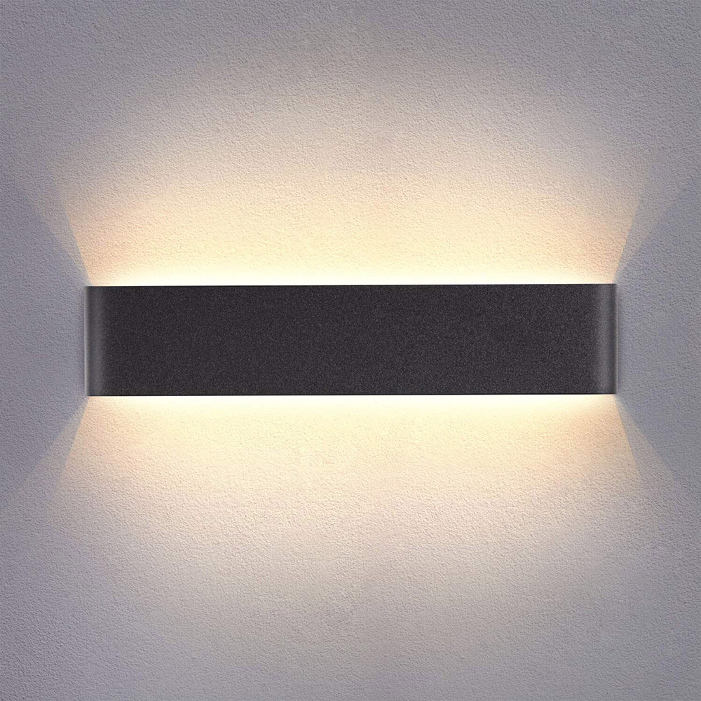 Aplique Led KLAN 410, 14W, negro, Blanco neutro - XauenBatt Iluminación