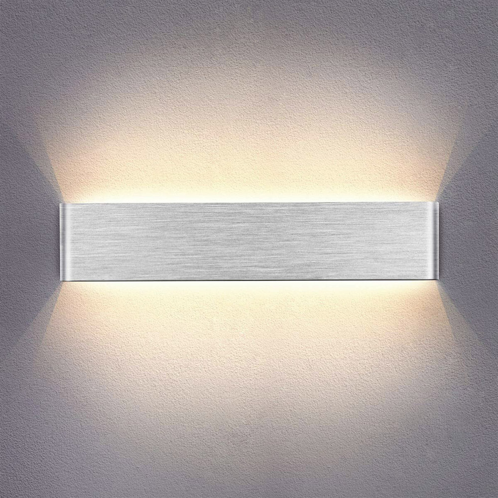 Aplique Led KLAN 410, 14W, silver, Blanco neutro - XauenBatt Iluminación