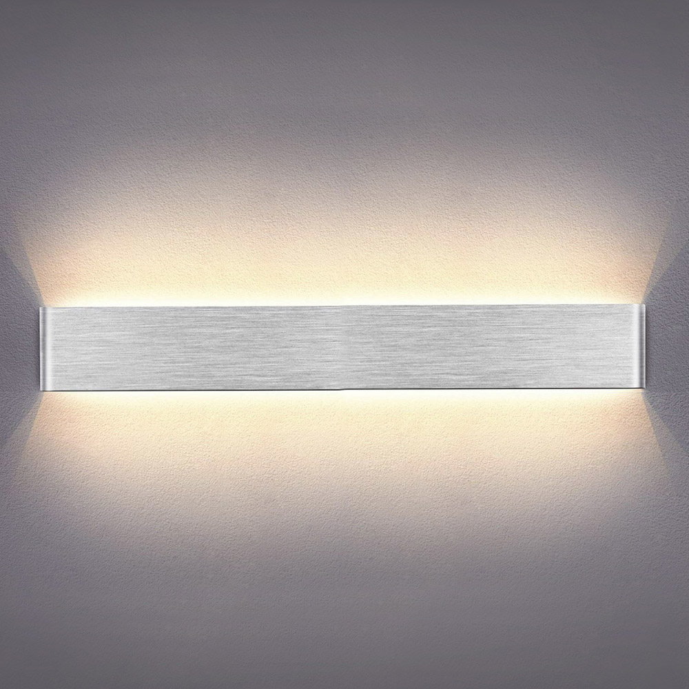 Aplique Led KLAN 720, 24W, silver, Blanco cálido - XauenBatt Iluminación