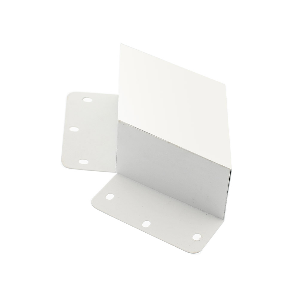 Unión doble 60° blanca para luminaria lineal MOD - XauenBatt Iluminación