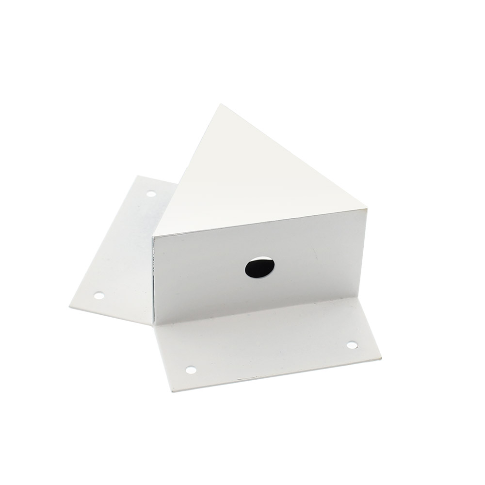 Unión doble 120° blanca para luminaria lineal MOD - XauenBatt Iluminación
