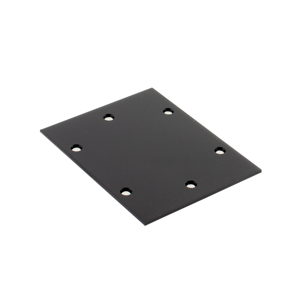 Unión en I negra para luminaria lineal MOD - XauenBatt Iluminación