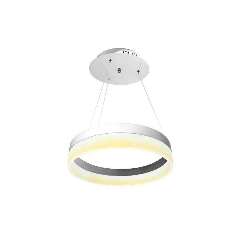 Luminaria colgante RING 28W, Ø40cm, Blanco frío - XauenBatt Iluminación