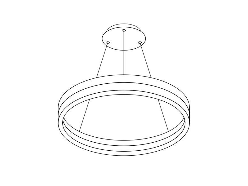 Lámparas led suspendidas 10104-26 instalacion Lámparas led suspendidas 10104-26 instalacion