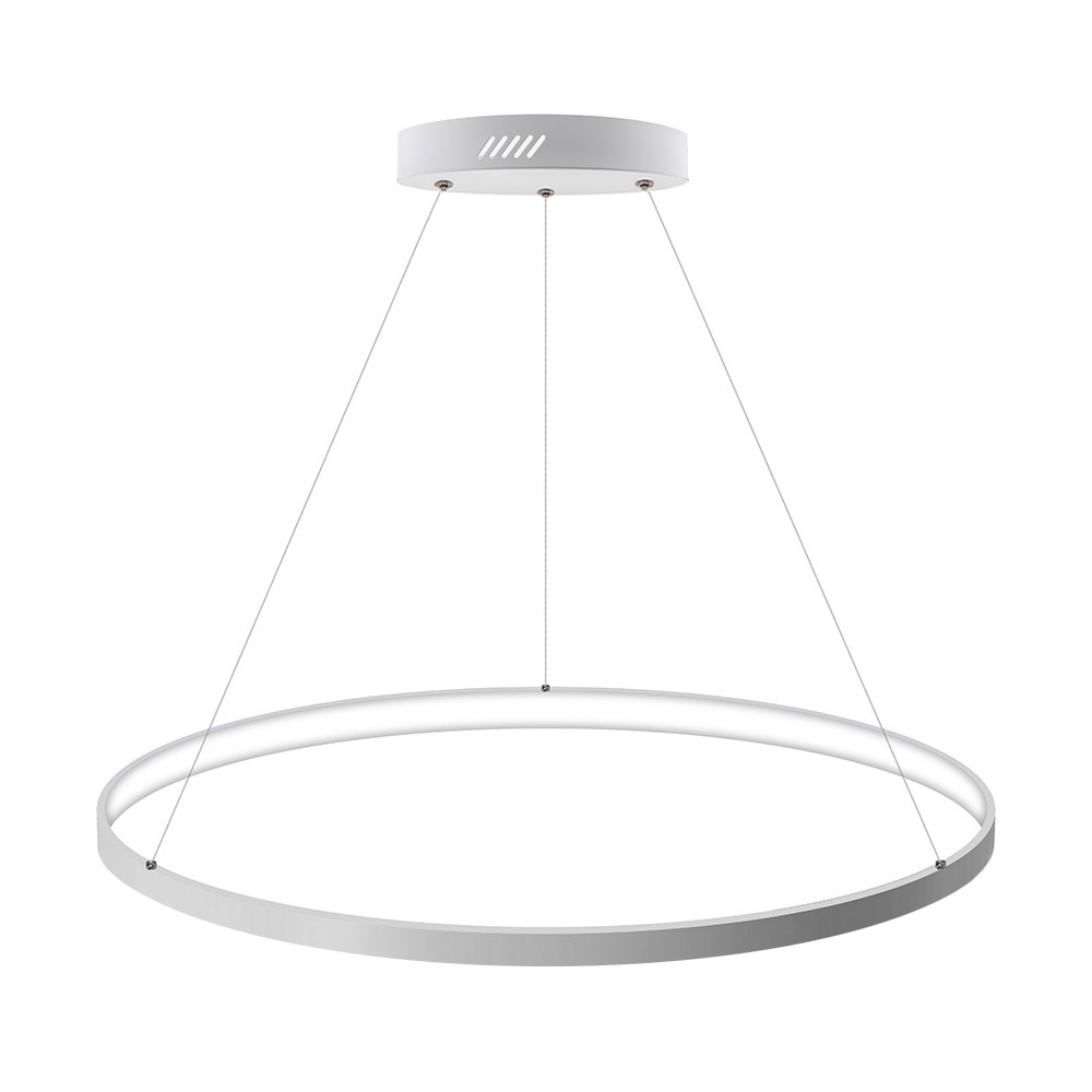 Luminaria colgante ELIX, 36W, blanco, CCT Ajustable, Ø57cm, 3000-4000-6000K - XauenBatt Iluminación