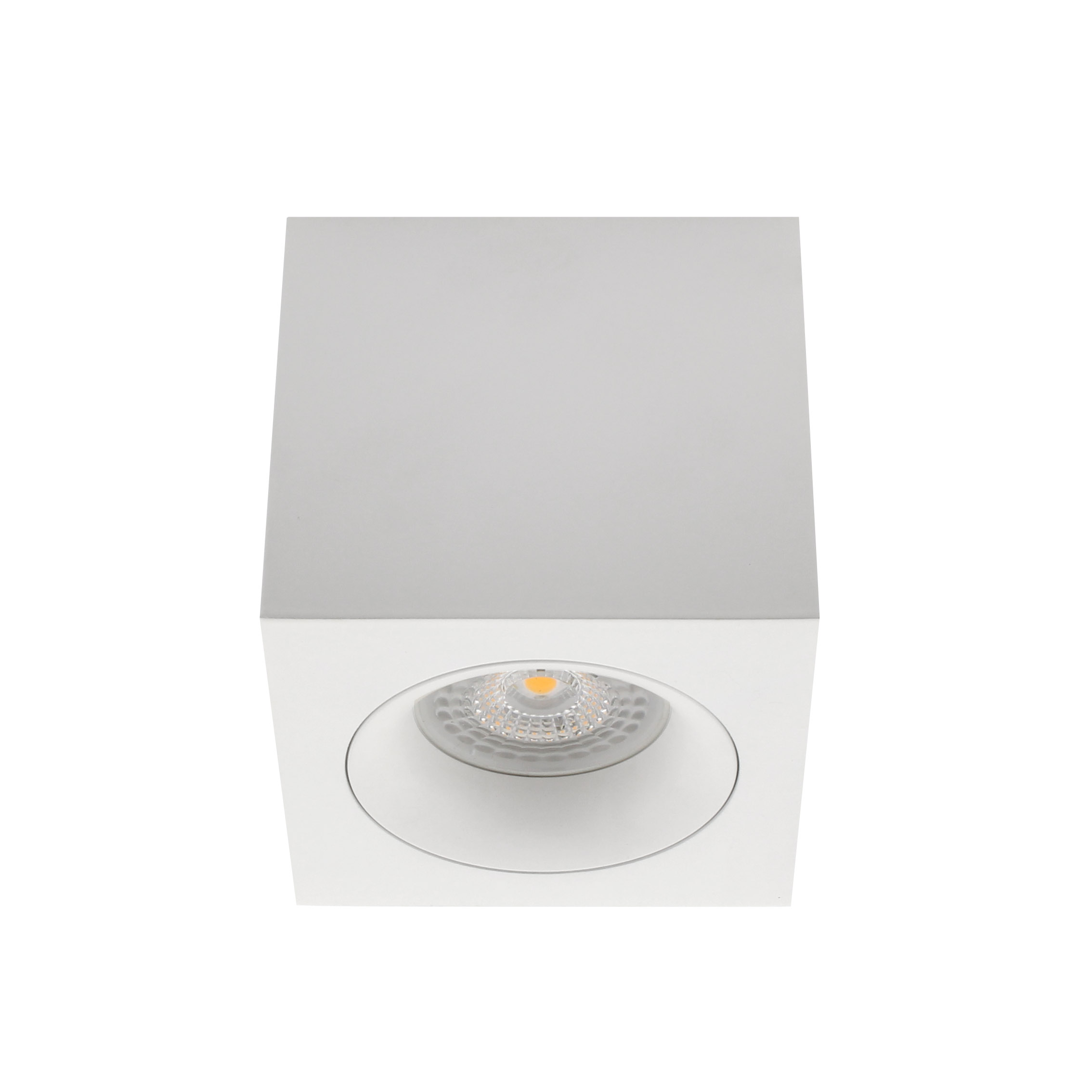 ARKOI Housing GU10, Aplique cuadrado techo blanco - XauenBatt Iluminación