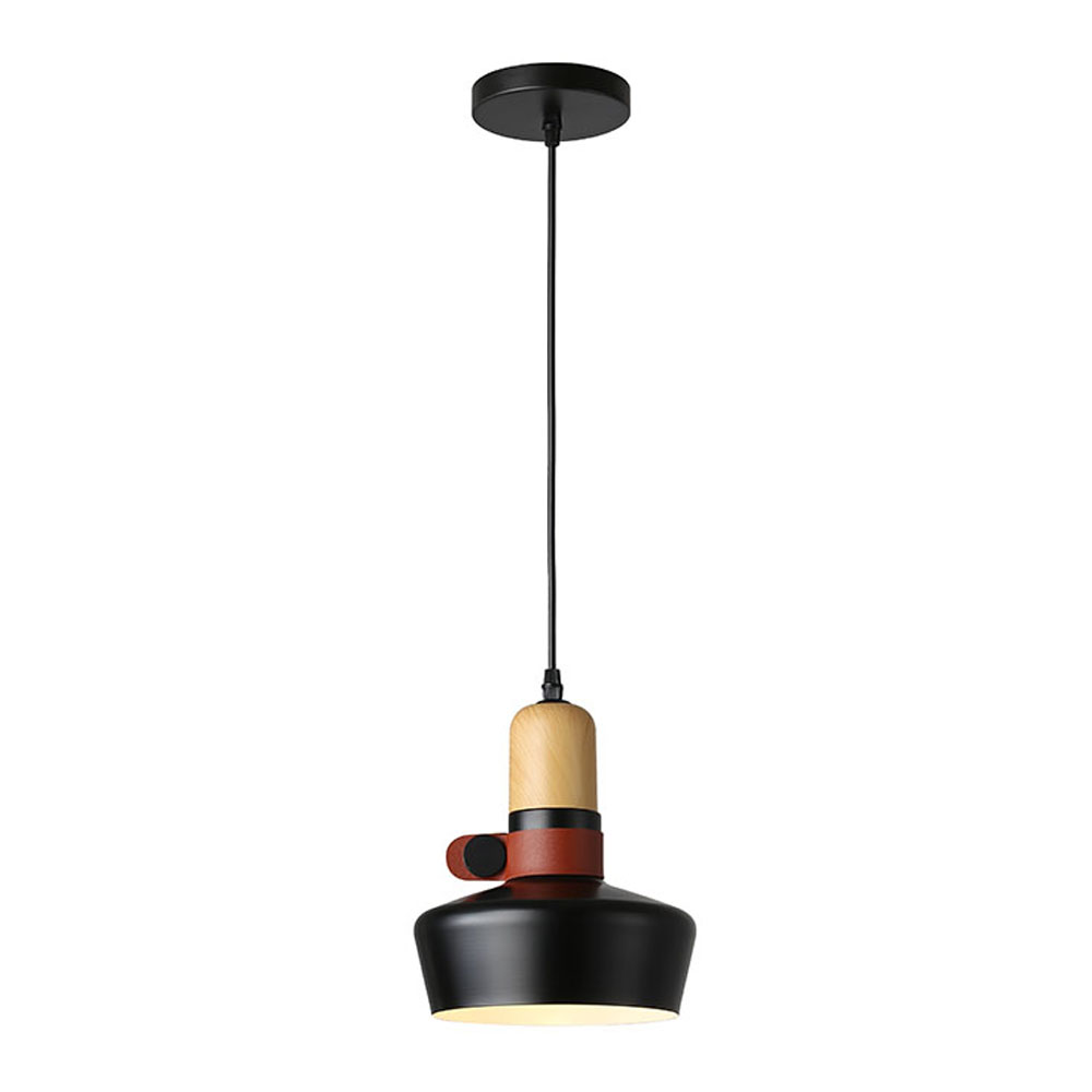 Lámpara colgante TROI, negro, E27 - XauenBatt Iluminación