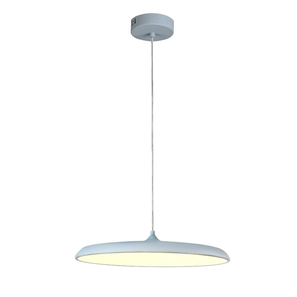 Lámpara colgante SATO, 15W, gris, Blanco cálido - XauenBatt Iluminación