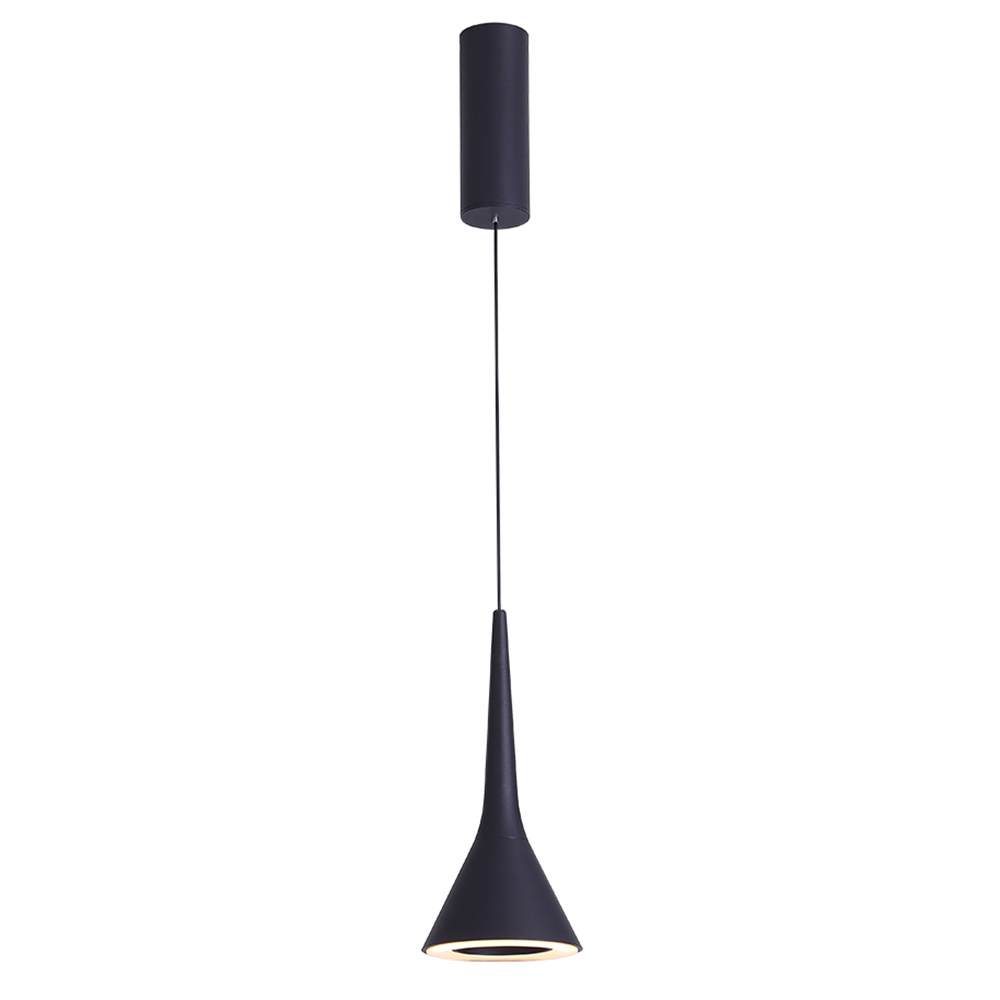 Lámpara colgante DARR, 10W, negro, Blanco cálido - XauenBatt Iluminación