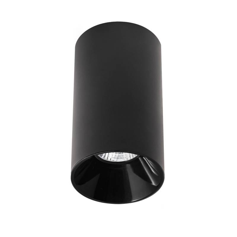 BOX Housing GU10, Aplique techo negro/negro cromo - XauenBatt Iluminación