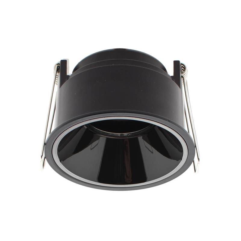 Downlight Led MOS UGR17 Round, 7W, negro/negro, Blanco frío - XauenBatt Iluminación
