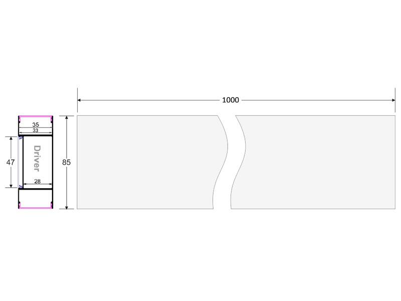 Apliques led de pared 10104-40 esquema