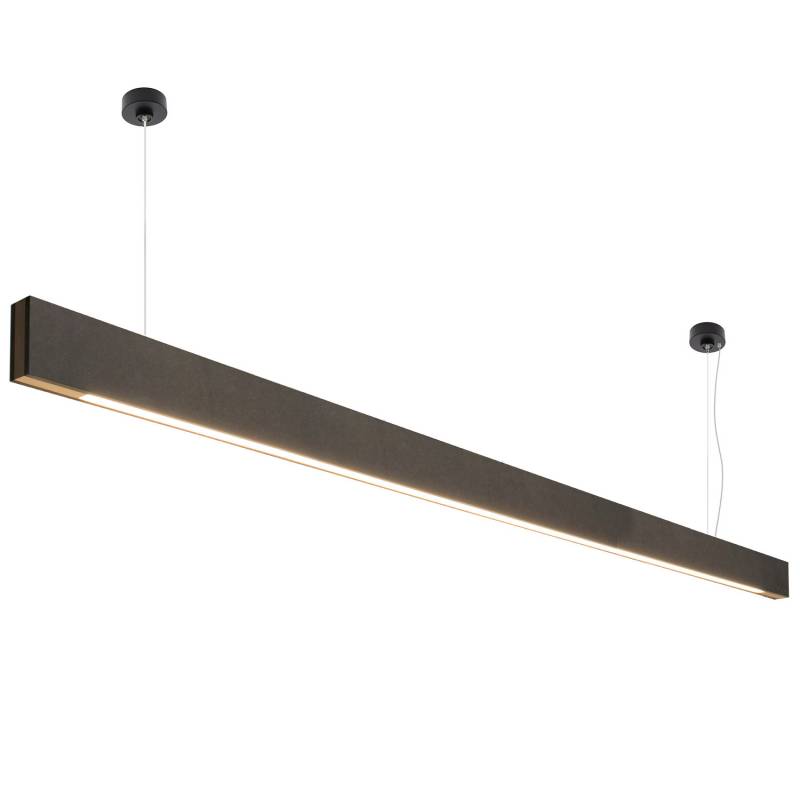 Lámpara colgante WOOD CARBON 200cm, 72W, Blanco frío - XauenBatt Iluminación