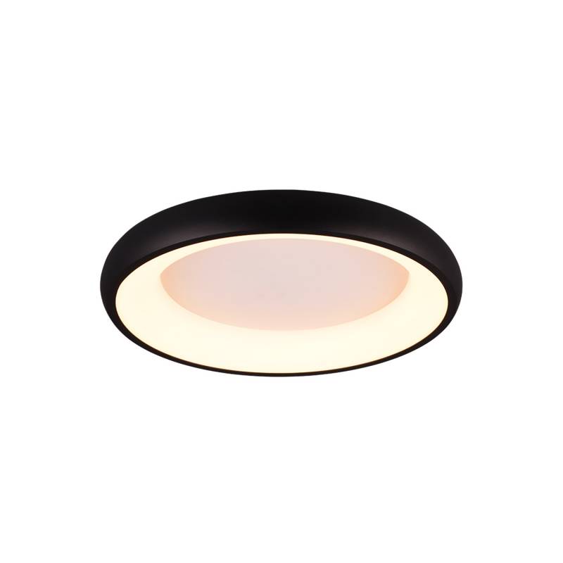 Luminaria superficie CYCLE, 60W, 610mm, CCT, negro, 3000-4000-6000K - XauenBatt Iluminación