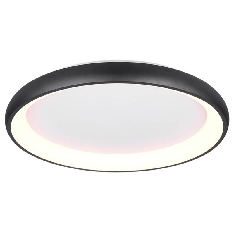 Luminaria superficie CYCLE, 100W, 1010mm, CCT, negro, 3000-4000-6000K - XauenBatt Iluminación