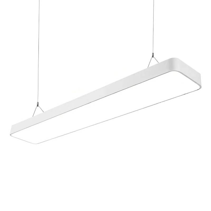 Lámpara VARM, 48W, 120cm, superficie/suspendido, Blanco neutro - XauenBatt Iluminación