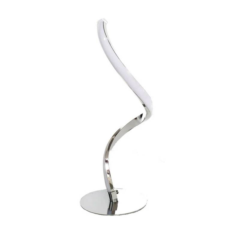Lámpara de Mesa Táctil LED Spiro en Espiral (6W, CCT Regulable), 3000-4000-6000K - XauenBatt Iluminación