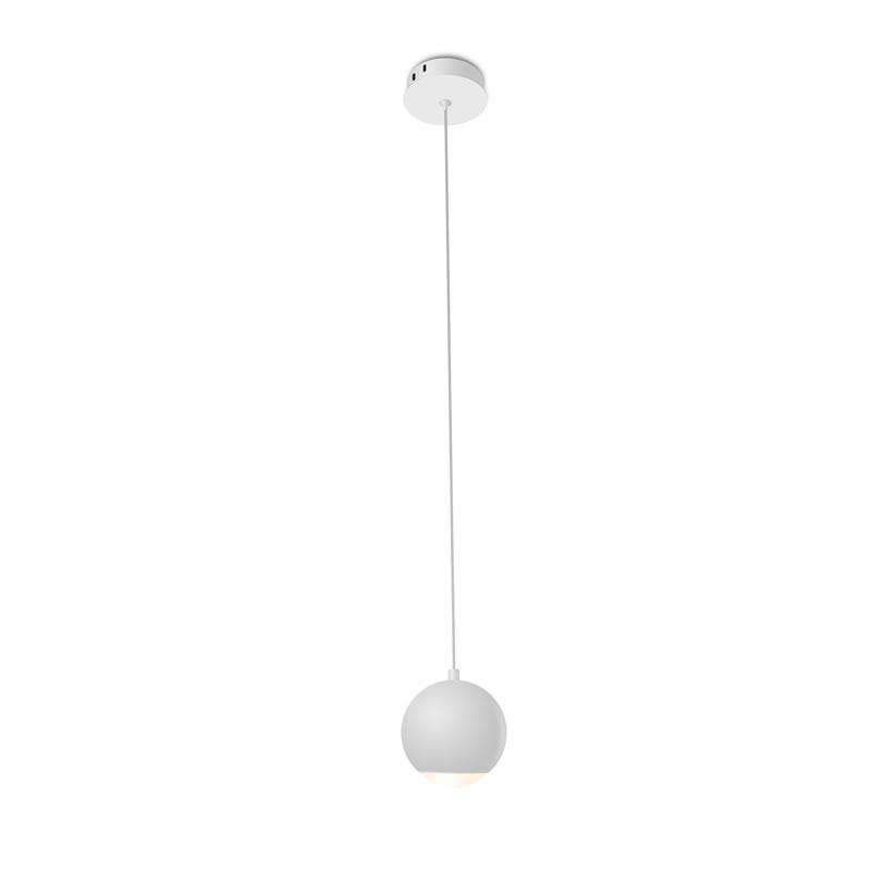 Luminaria colgante GLESNA blanco, 5W, Blanco cálido - XauenBatt Iluminación