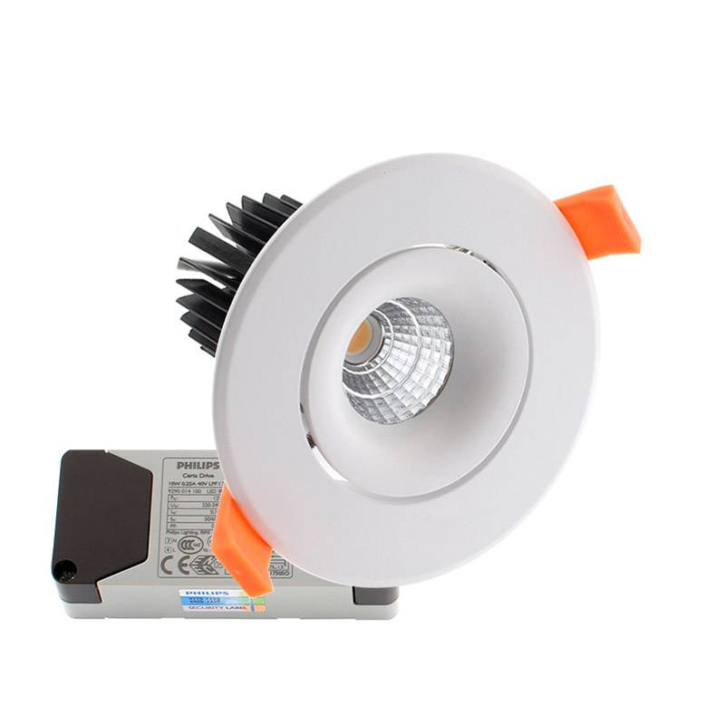 Downlight LUXON Chip Led CREE + Driver Regulable Triac, 12W, Blanco frío, regulable - XauenBatt Iluminación