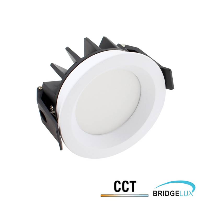 Downlight Led LUCERNA BRIDGELUX Chip, 12W, UGR 19, 100º, 3CCT, blanco, 3000-4000-6000K - XauenBatt Iluminación