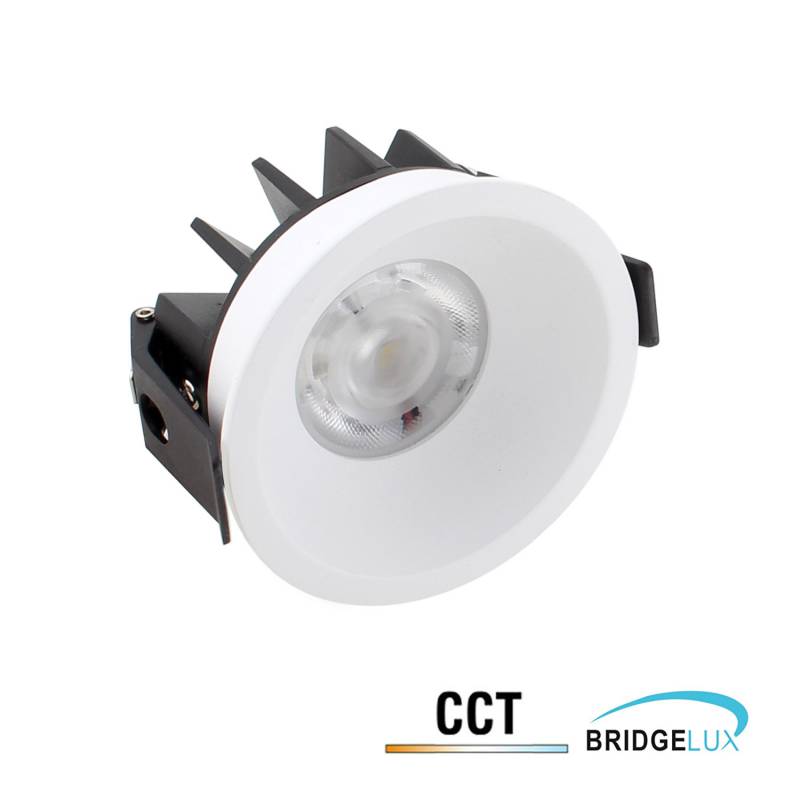 Downlight Led LUCERNA BRIDGELUX Chip, 12W, UGR 19, 36º, 3CCT, blanco, 3000-4000-6000K - XauenBatt Iluminación