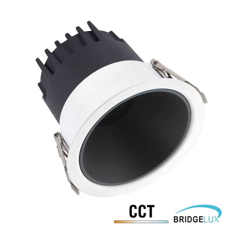 Downlight Led FRESER BRIDGELUX Chip, 10W, UGR 19, 36º, 3CCT, negro, 3000-4000-6000K - XauenBatt Iluminación