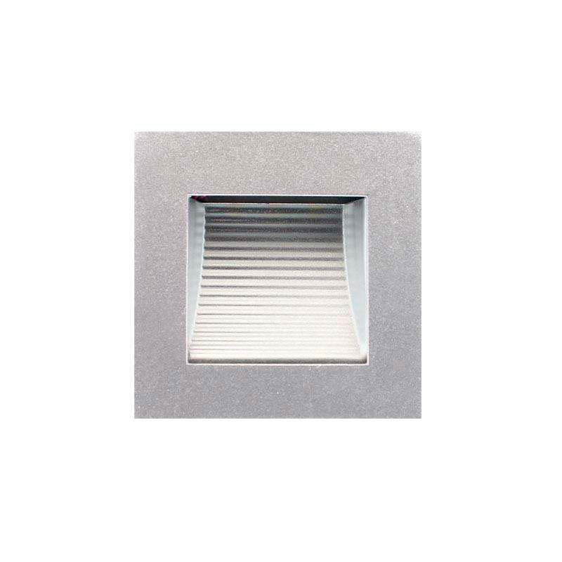 Baliza STOL led 1,5W, silver, Blanco neutro - XauenBatt Iluminación