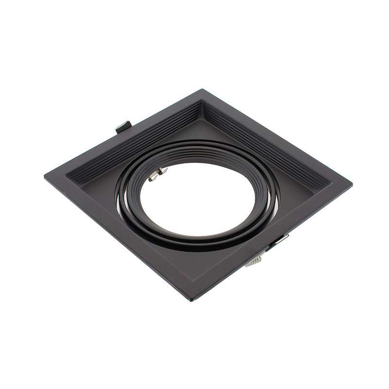Marco Kardan SLIM housing 1 foco, negro - XauenBatt Iluminación