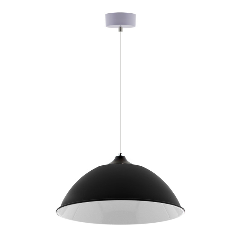 Lámpara colgante INDUSTRIAL LAMP negro Housing 90º Ø410mm - XauenBatt Iluminación