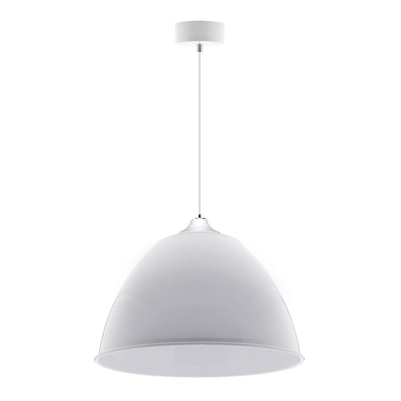 Lámpara colgante INDUSTRIAL LAMP blanco Housing 60º Ø410mm - XauenBatt Iluminación