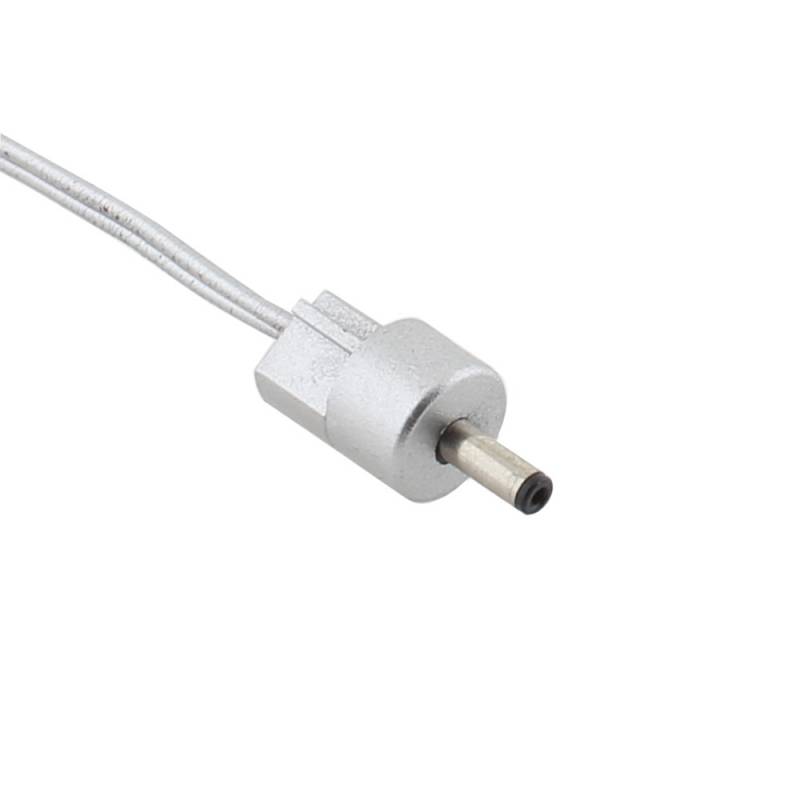 VITRA W Conector mini DC macho con cable, silver - XauenBatt Iluminación