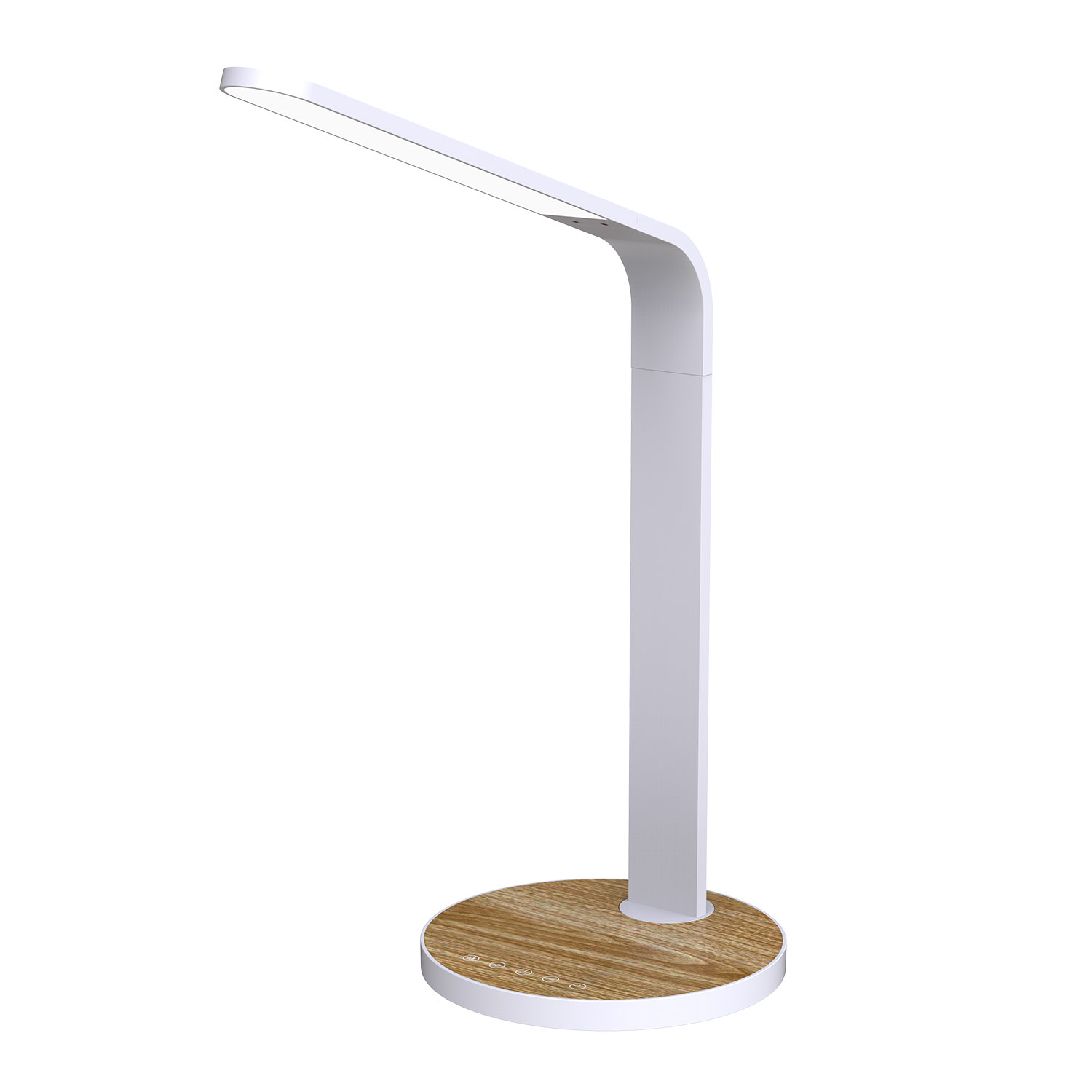 Flexo Led OBI WOOD Multifunción, Blanco dual, regulable - XauenBatt Iluminación