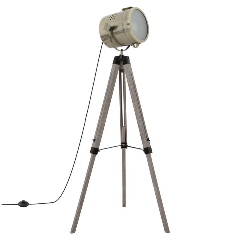 Lámpara de pie BRONZE 5W, Blanco cálido - XauenBatt Iluminación