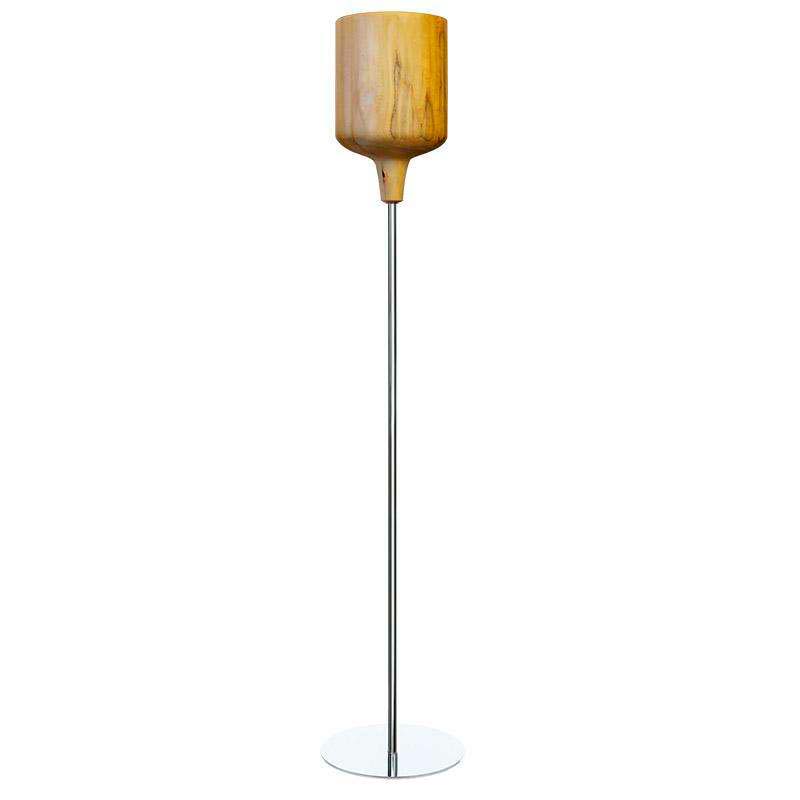 Lámpara de pie Led de madera KALIX, Blanco cálido - XauenBatt Iluminación