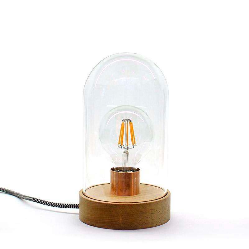 Fanal decorativo LED BELL JAR 220, 8W, regulable, Blanco cálido 2700K, regulable - XauenBatt Iluminación
