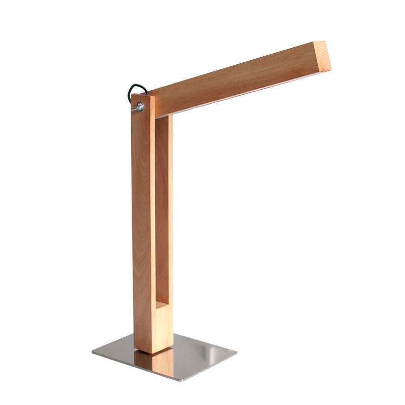 Lámpara Led de madera CARFI 50, Blanco cálido, regulable - XauenBatt Iluminación