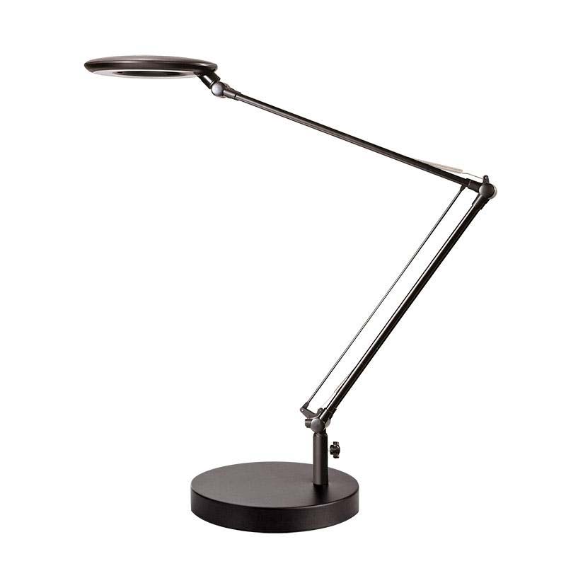 Flexo Led BRESSLO LUPA articulado, negro, Blanco neutro, regulable - XauenBatt Iluminación