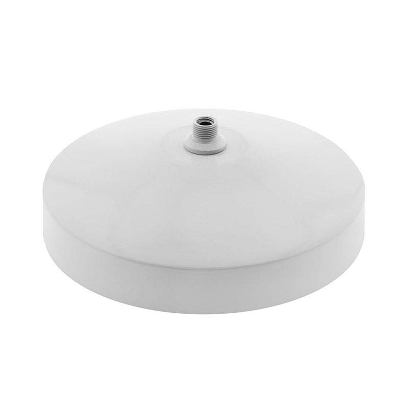 BASE Baround pie Acero Lacado Blanco Ø225mm - XauenBatt Iluminación