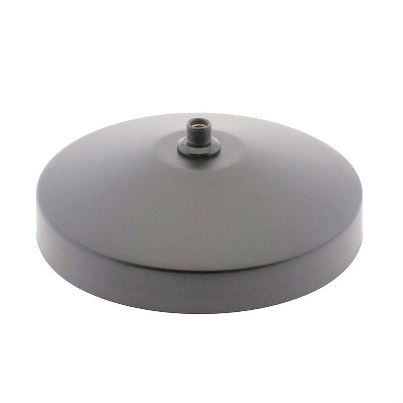 BASE Baround pie Acero Lacado Silver Ø225mm - XauenBatt Iluminación