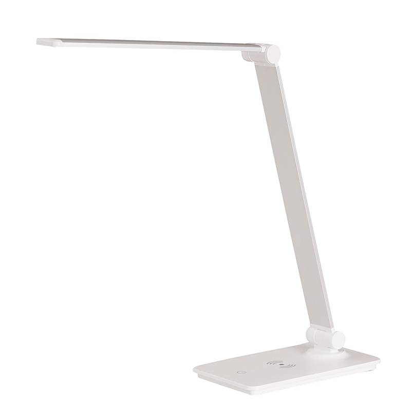 Flexo Led BIPO con cargador inalámbrico IQ, Blanco neutro, regulable - XauenBatt Iluminación